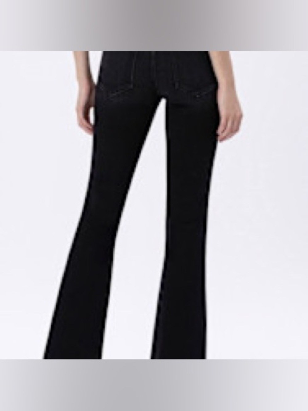 Mid Rise Bootcut Denim Pants - Picture 3 of 3